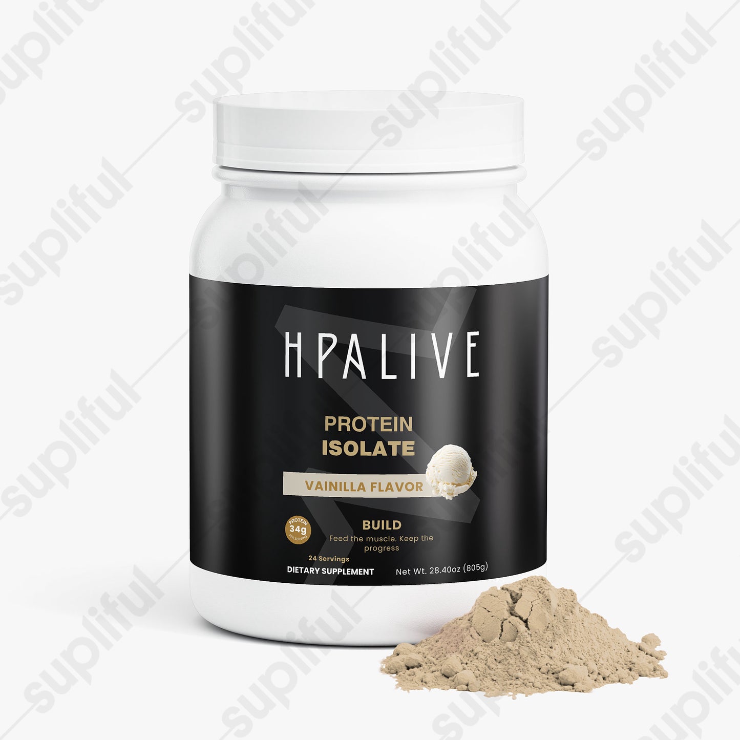 BUILD — Whey Protein Isolate (Vanilla)