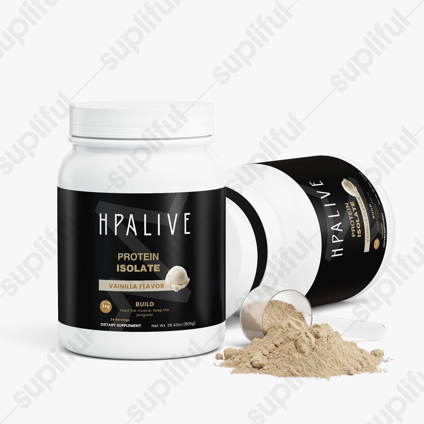 BUILD — Whey Protein Isolate (Vanilla)
