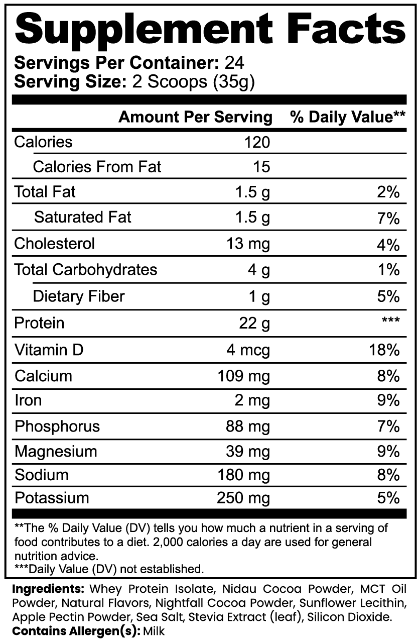 BUILD — Whey Protein Isolate (Chocolate)
